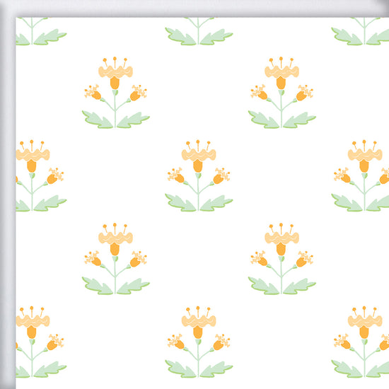 Block Print Sherbet Gift Wrap by Sara Fitz