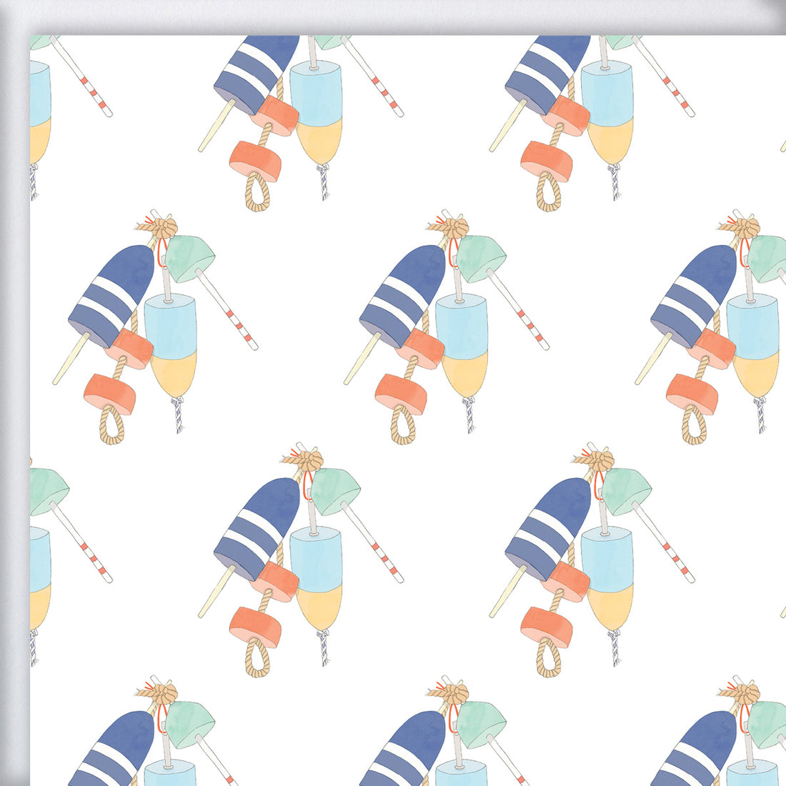 Buoy Bunch Gift Wrap by Sara Fitz