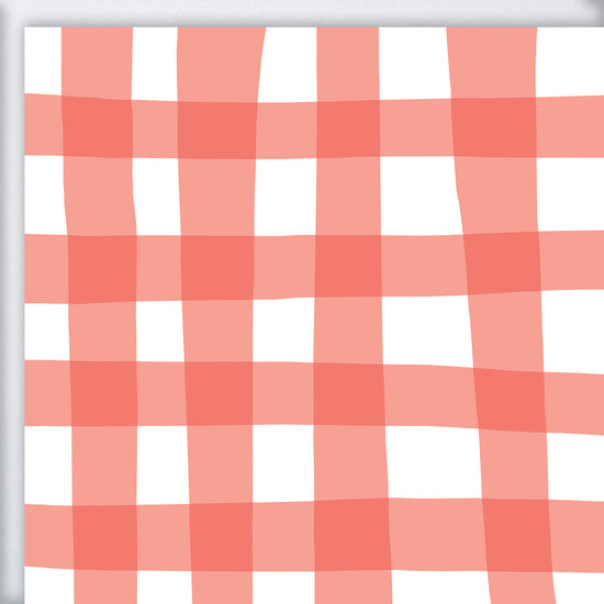Red Check Gift Wrap by Sara Fitz