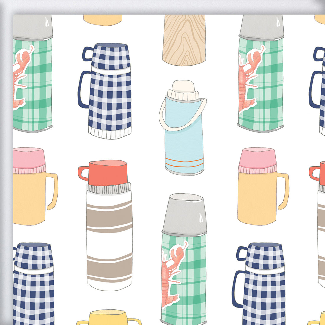 Thermos Gift Wrap by Sara Fitz