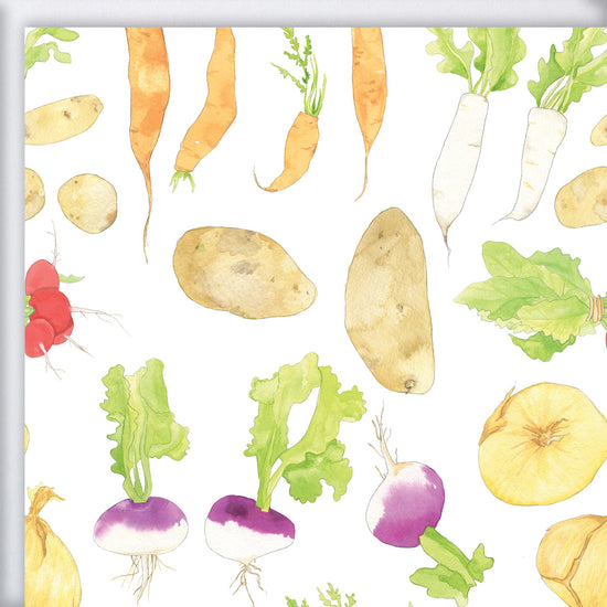 Veggie Gift Wrap by Sara Fitz