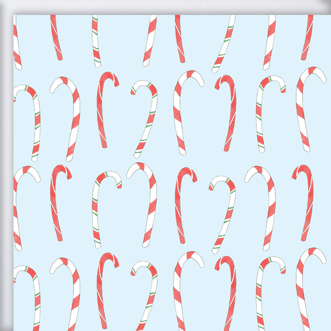 Candy Cane Gift Wrap by Sara Fitz