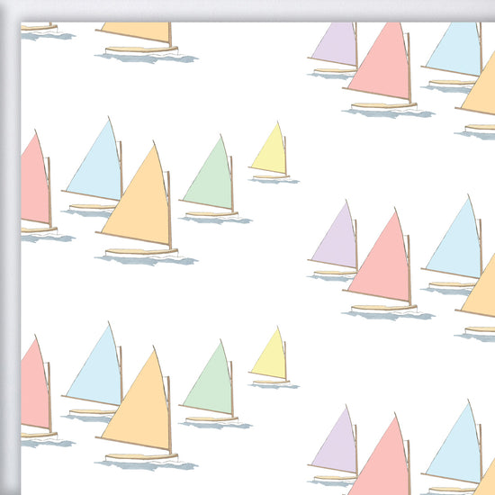 Rainbow Fleet Gift Wrap by Sara Fitz