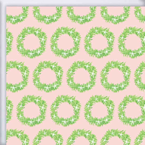 Starfish Wreath Gift Wrap by Sara Fitz