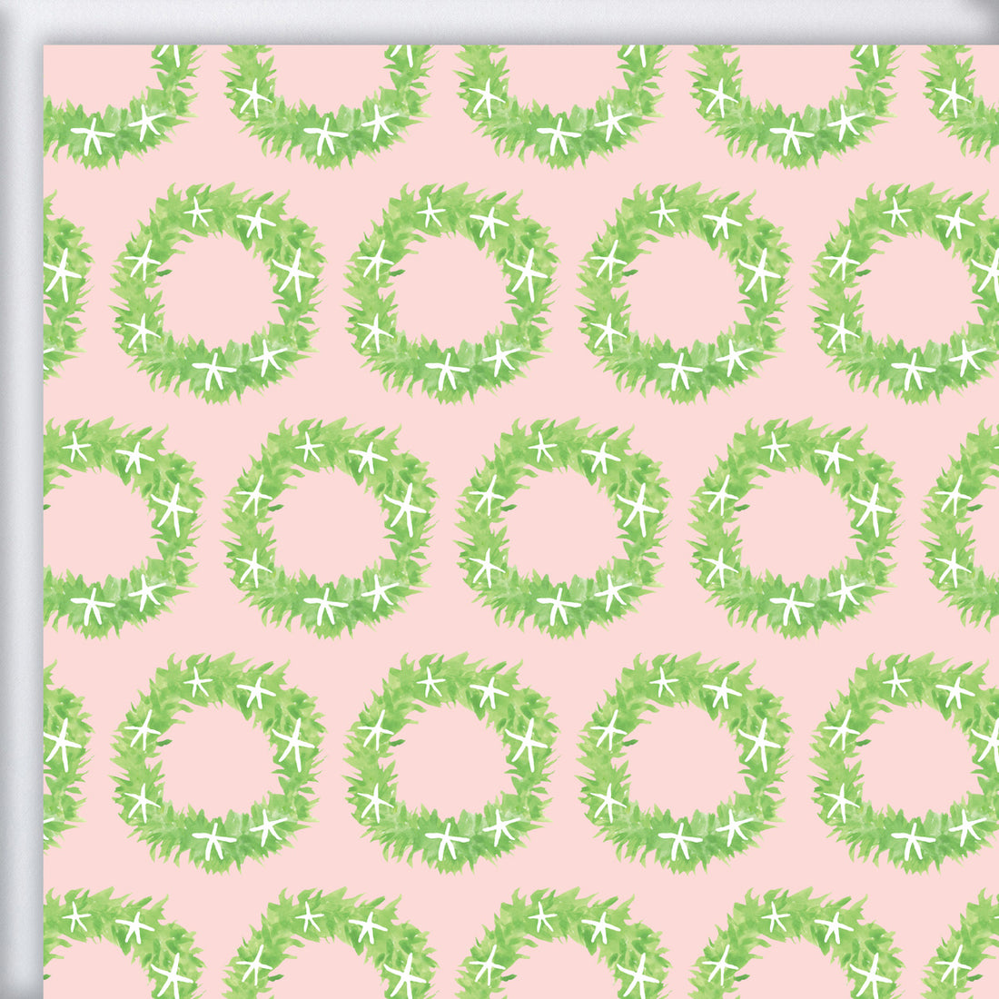 Starfish Wreath Gift Wrap by Sara Fitz