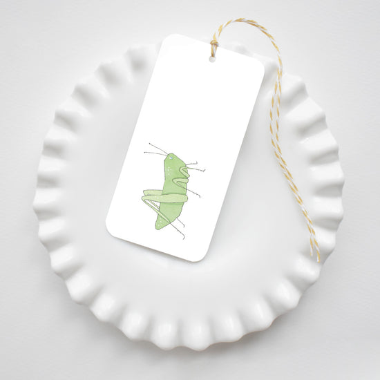 Grasshopper Tags by Sara Fitz