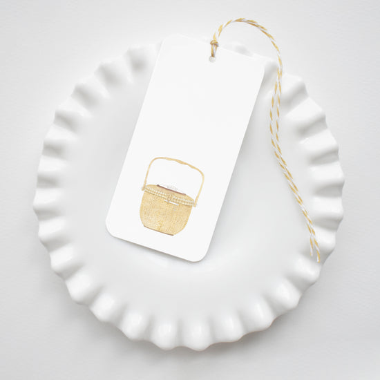 Nantucket Basket Tags by Sara Fitz