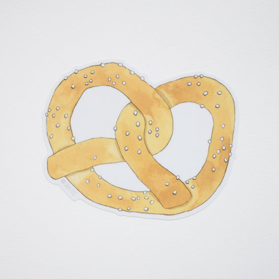 Salted Pretzel Sticker