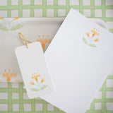 Block Print Sherbet Tags by Sara Fitz