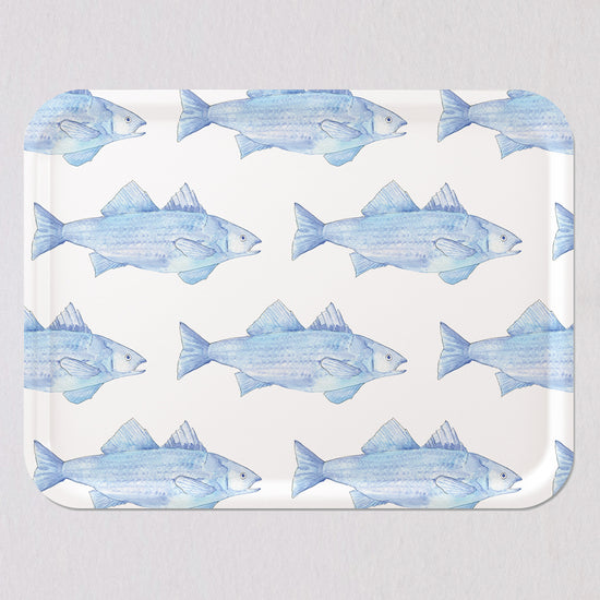 Large Blue Fish Tray