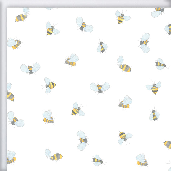 Bees Gift Wrap by Sara Fitz