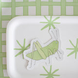 Small Star Green Tray by Sara Fitz