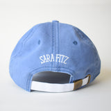 Striped Shirt Hat, Slate Blue by Sara Fitz