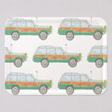 Large Holiday Wagon Tray by Sara Fitz