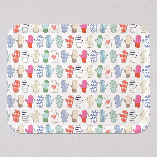 Large Mitten Tray by Sara Fitz
