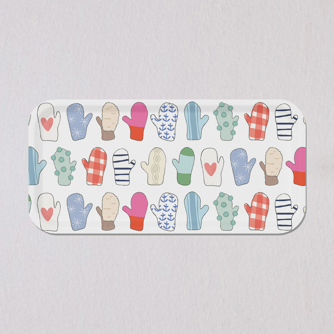 Small Mitten Tray by Sara Fitz