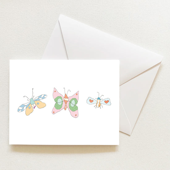 Butterflies Note Card