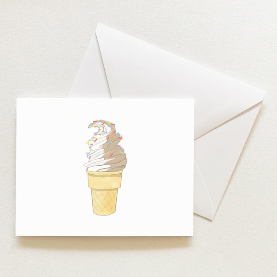 Soft Serve Note Card