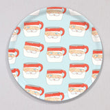 Large Santa Mug Tray, Round