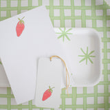 Strawberry Tags by Sara Fitz