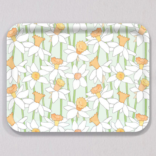Large Daffodil Tray by Sara Fitz