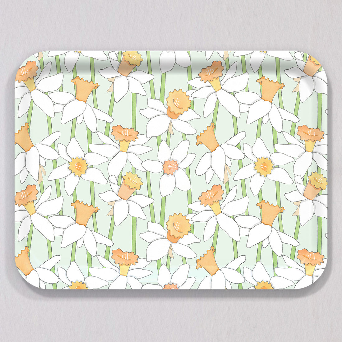 Large Daffodil Tray by Sara Fitz
