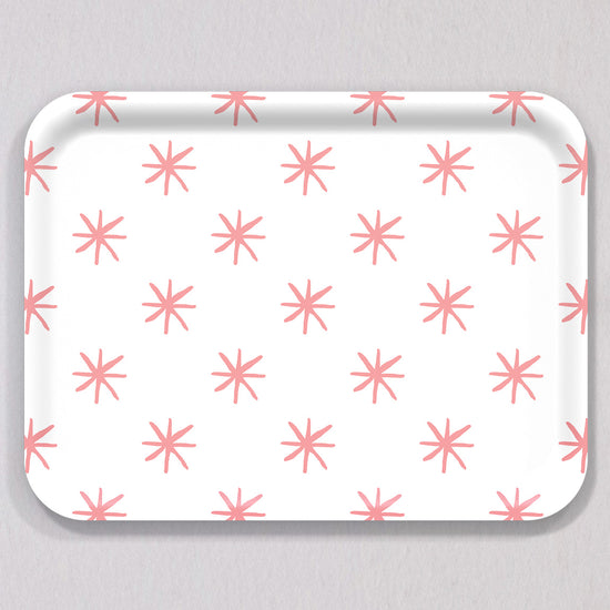 Large Star Pink Tray