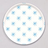 Large Star Blue Tray, Round by Sara Fitz
