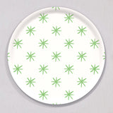 Large Star Green Tray, Round by Sara Fitz