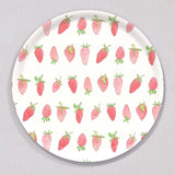Large Strawberry Tray, Round by Sara Fitz