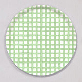 Large Woven Green Tray, Round by Sara Fitz