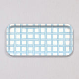 Small Woven Blue Tray by Sara Fitz