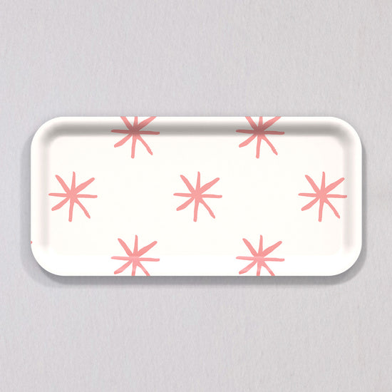 Small Star Pink Tray by Sara Fitz