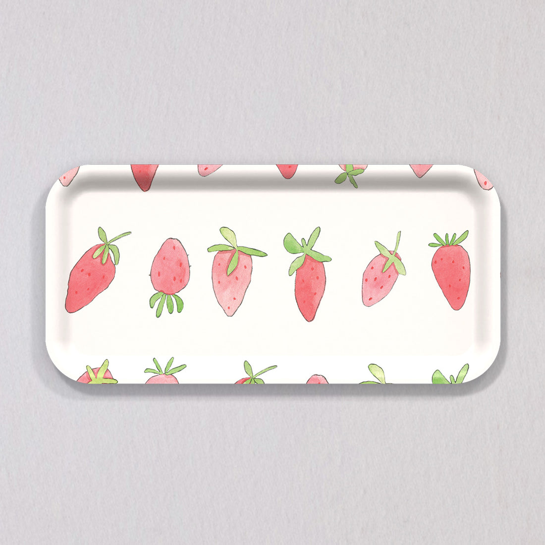 Small Strawberry Tray by Sara Fitz