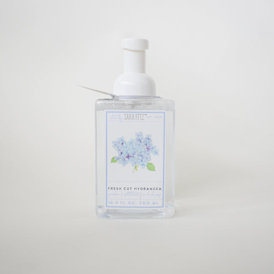 Hydrangea Foaming Soap by Sara Fitz