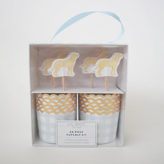 Golden Pup Cupcake Kit