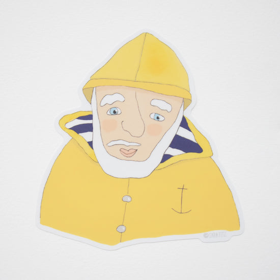 Skipper Sticker by Sara Fitz