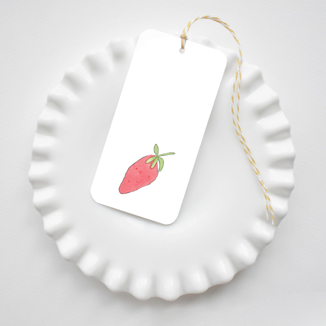 Strawberry Tags by Sara Fitz