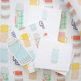 Thermos Gift Wrap by Sara Fitz