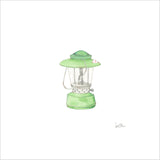 Vintage Lantern Art Print by Sara Fitz