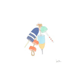 Buoy Bunch Art Print by Sara Fitz