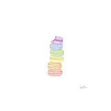 Rainbow Macaron Art Print