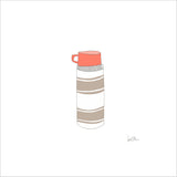 Thermos, Brown Art Print