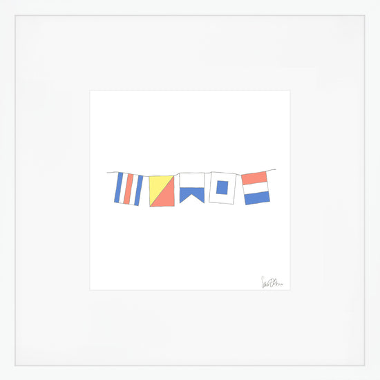 COAST flags Art Print