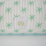 Lumbar Pillow, Green Star