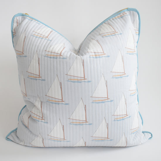 Oversized Pillow, Sailboat