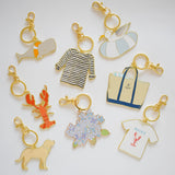 Hydrangea Bloom Bag Charm