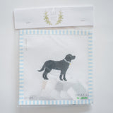 Black Pup Needlepoint