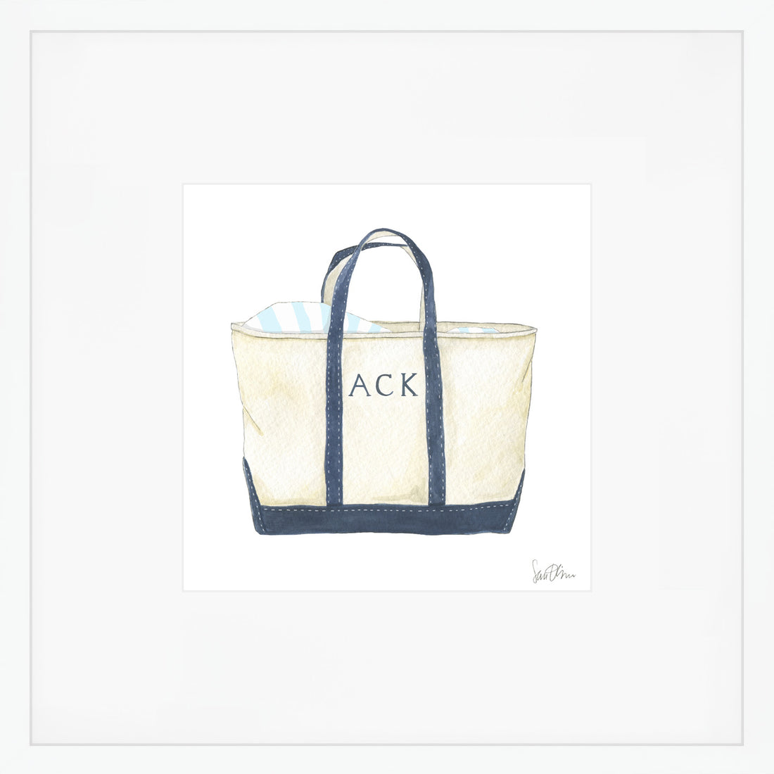 Totes Local Art Print - ACK