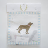 Chocolate Pup Needlepoint
